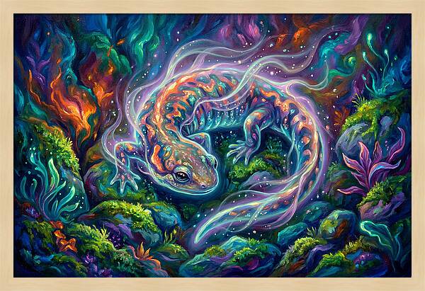 Salamander In A Dreamscape
