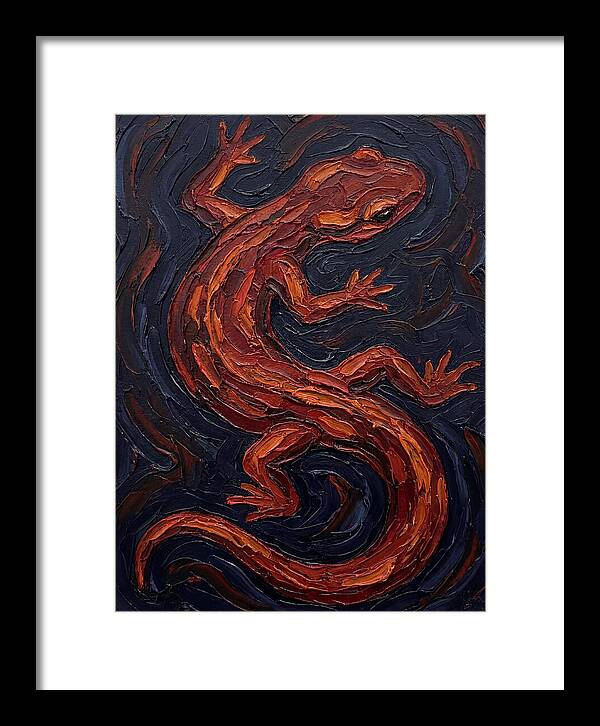 Salamander In Bold Colors