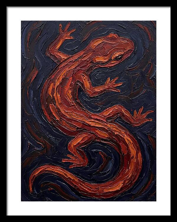 Salamander In Bold Colors