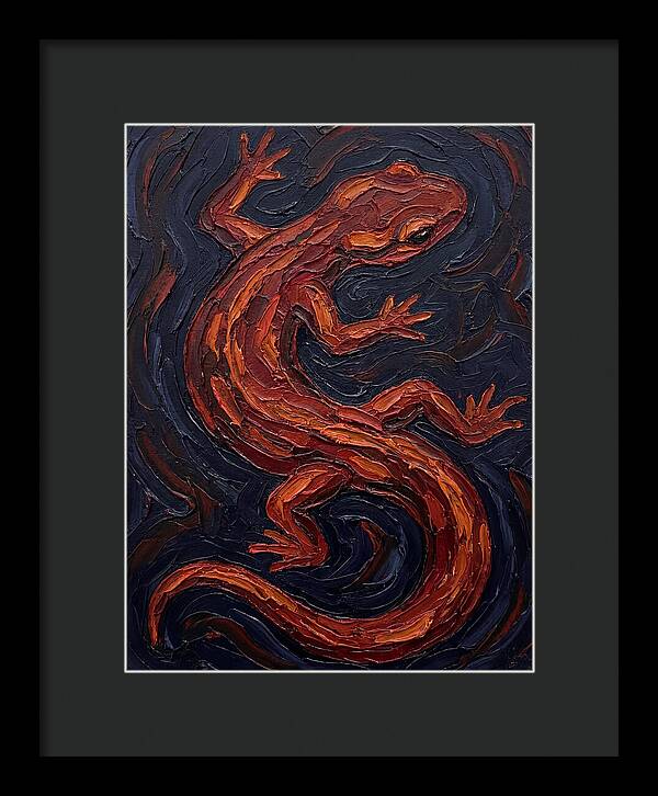 Salamander In Bold Colors