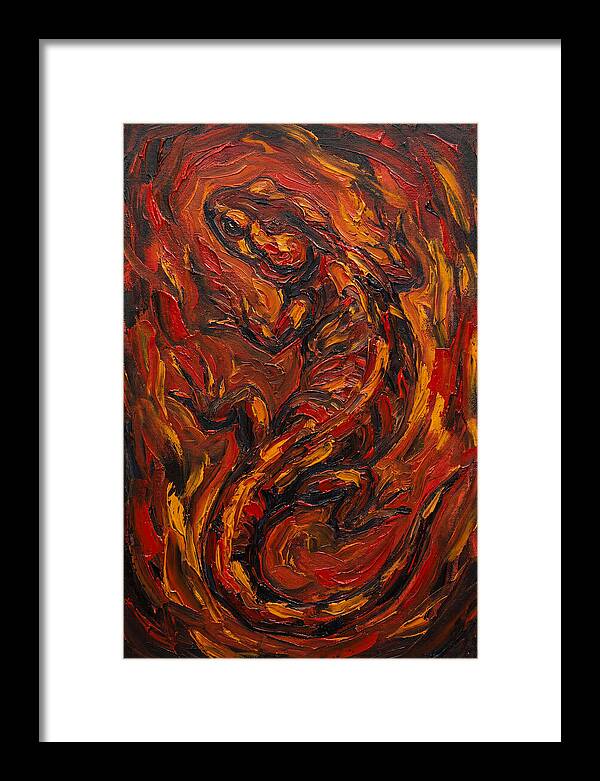 Salamander In Flames