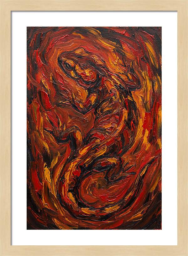 Salamander In Flames