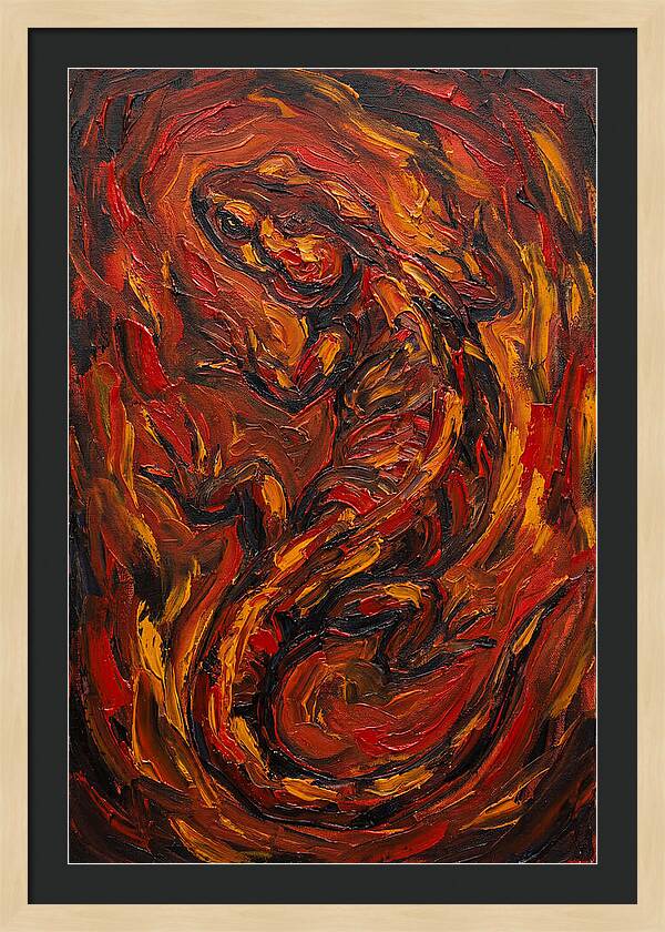Salamander In Flames