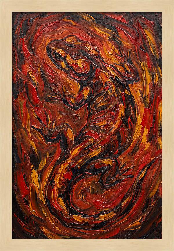 Salamander In Flames
