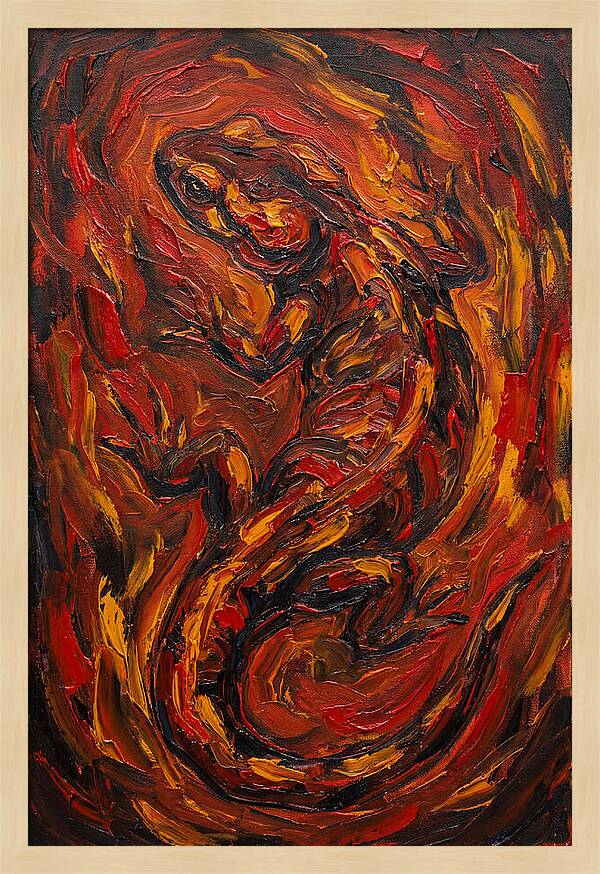 Salamander In Flames
