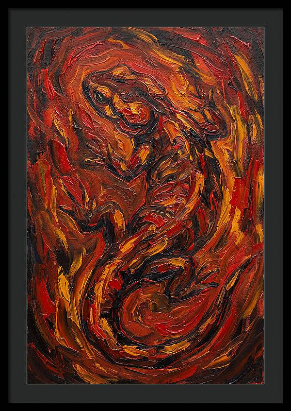 Salamander In Flames