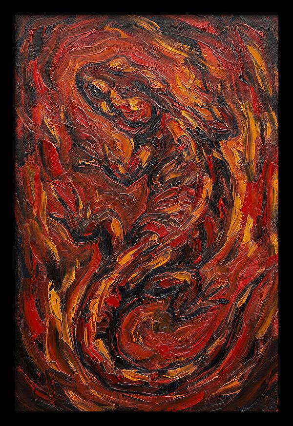 Salamander In Flames