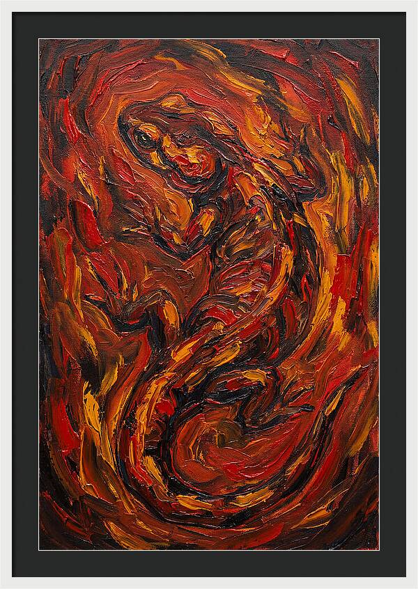 Salamander In Flames