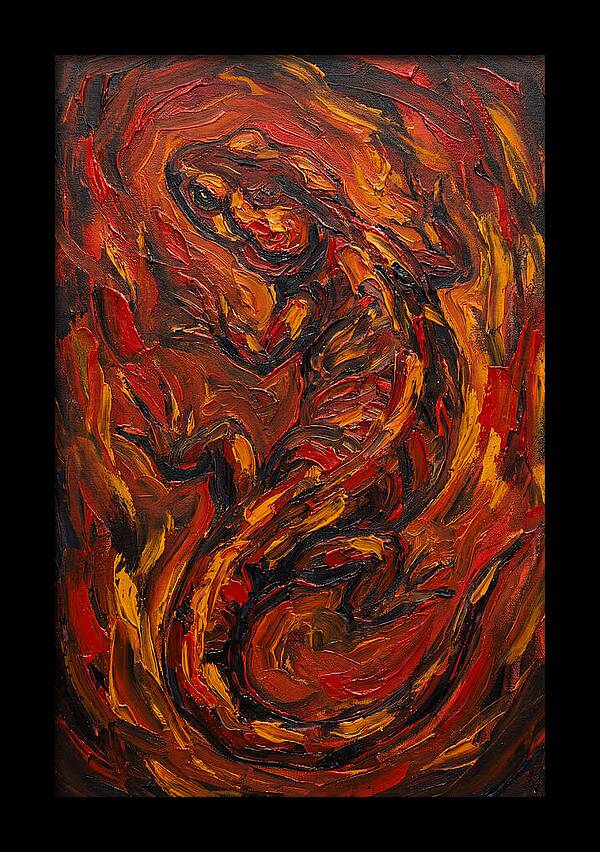 Salamander In Flames