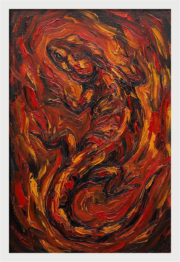 Salamander In Flames