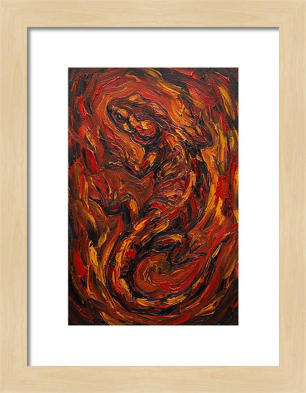Salamander In Flames