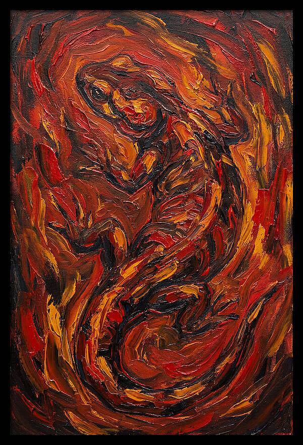Salamander In Flames
