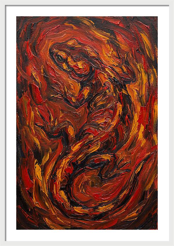 Salamander In Flames