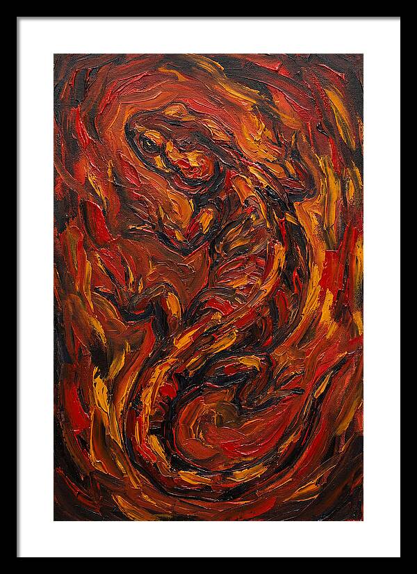Salamander In Flames