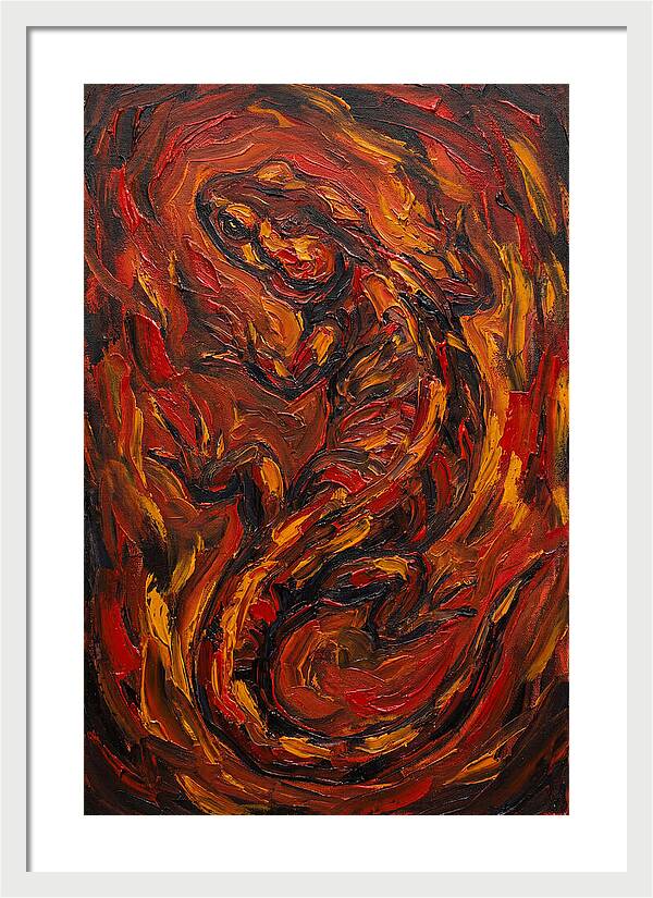 Salamander In Flames