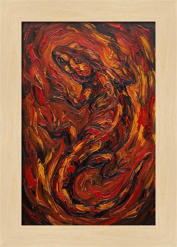 Salamander In Flames