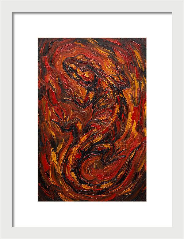 Salamander In Flames