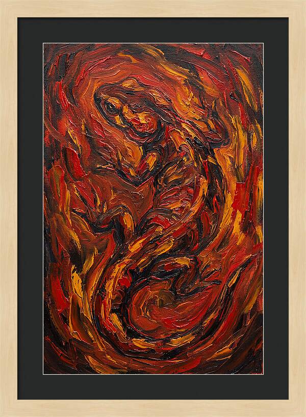 Salamander In Flames