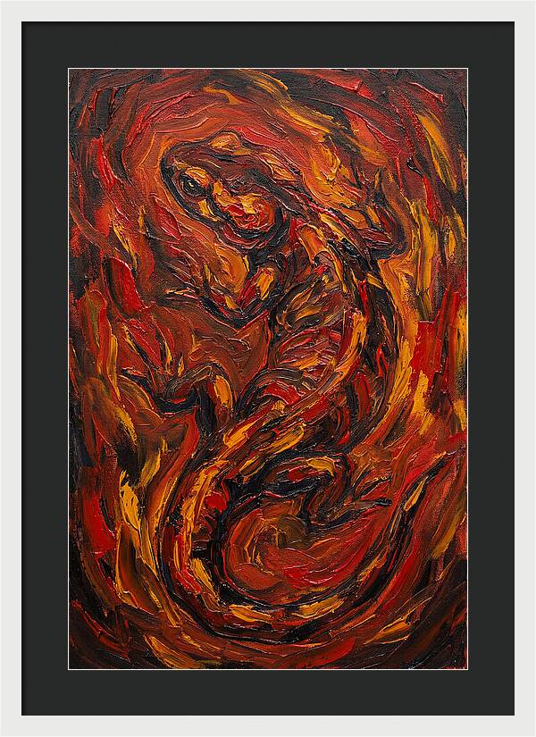Salamander In Flames