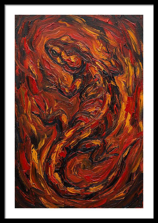 Salamander In Flames