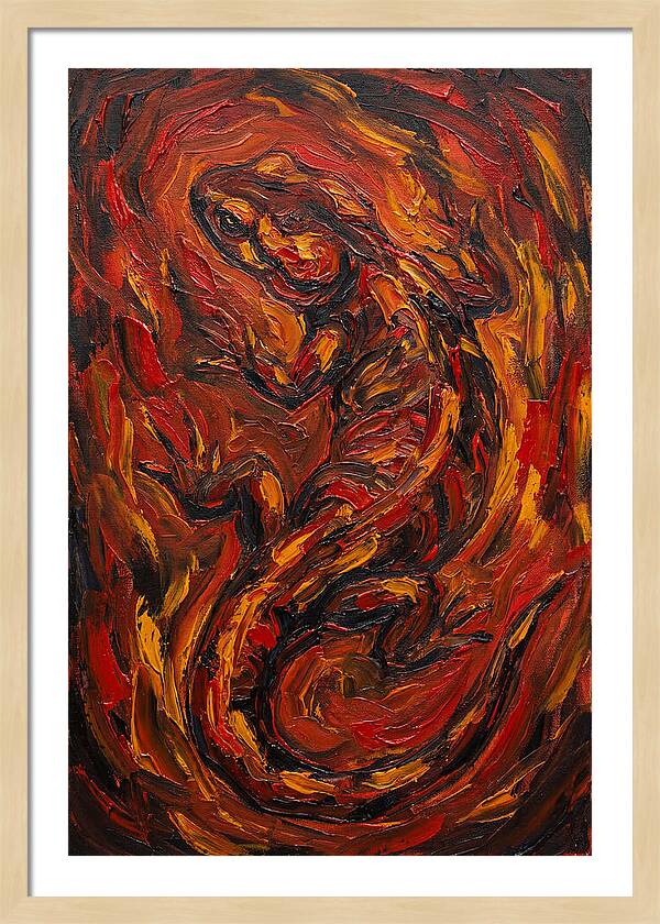 Salamander In Flames