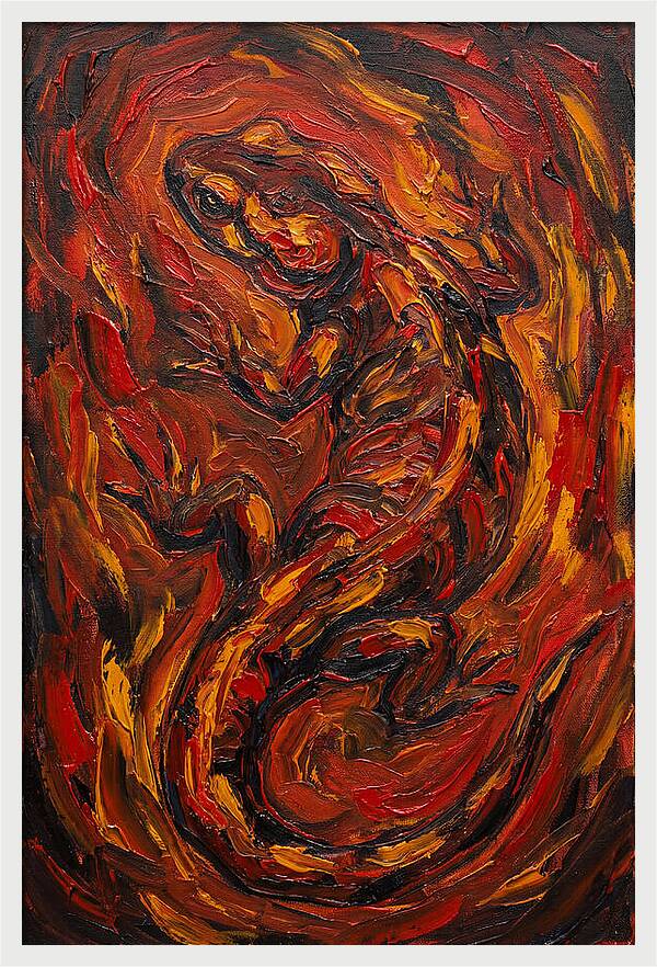 Salamander In Flames