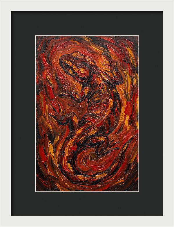Salamander In Flames