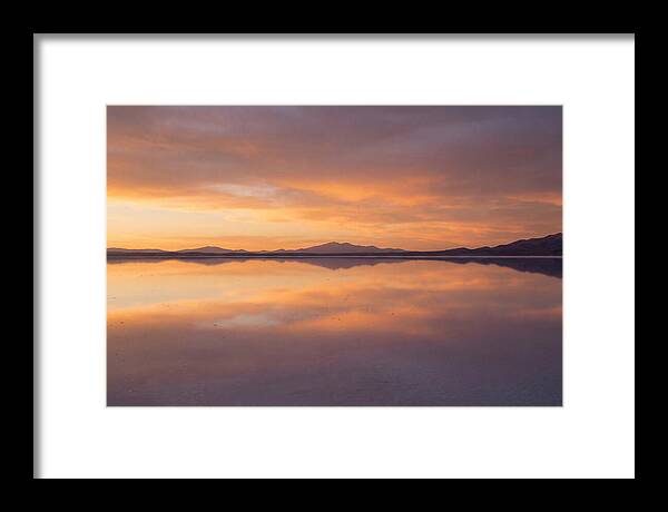 Salar De Uyuni Sunset Reflections