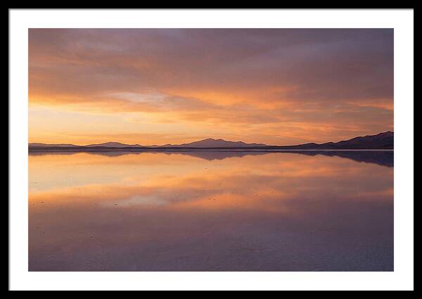 Salar De Uyuni Sunset Reflections