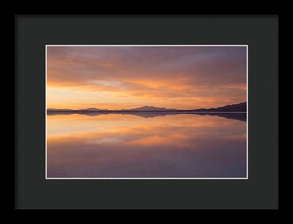 Salar De Uyuni Sunset Reflections