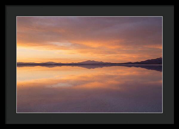 Salar De Uyuni Sunset Reflections