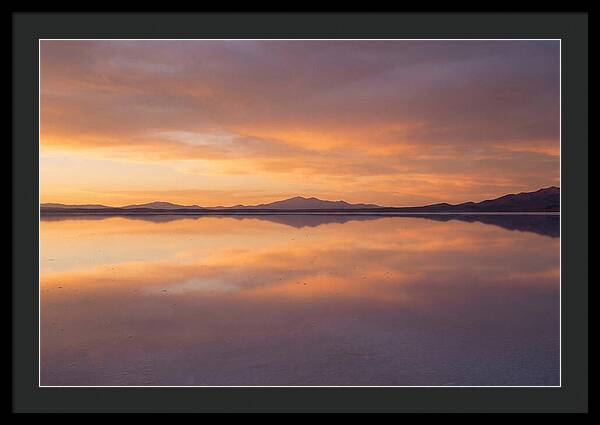 Salar De Uyuni Sunset Reflections