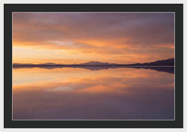 Salar De Uyuni Sunset Reflections