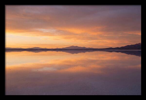 Salar De Uyuni Sunset Reflections