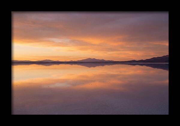 Salar De Uyuni Sunset Reflections