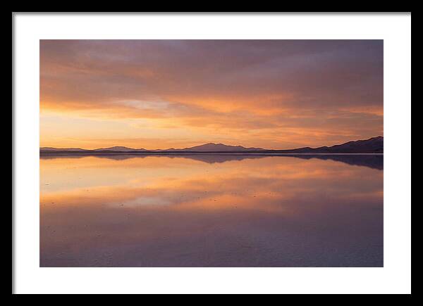 Salar De Uyuni Sunset Reflections