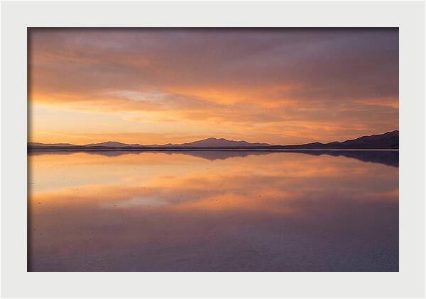Salar De Uyuni Sunset Reflections