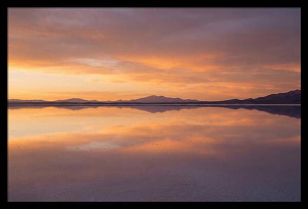 Salar De Uyuni Sunset Reflections