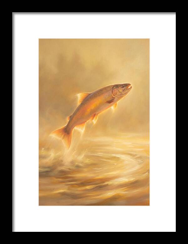 Salmon Leaping