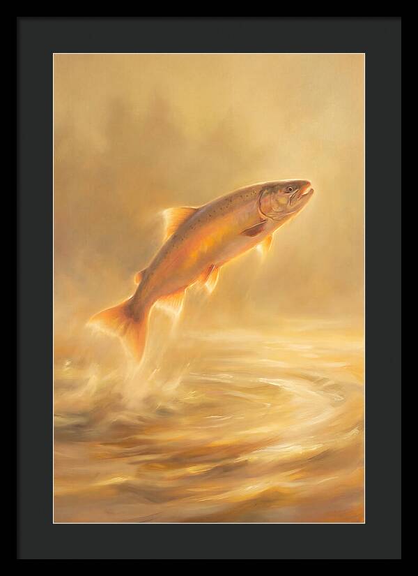Salmon Leaping