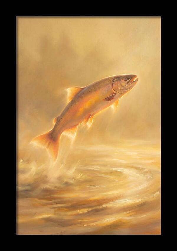 Salmon Leaping