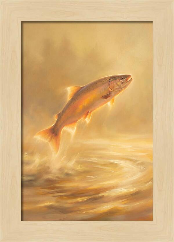 Salmon Leaping