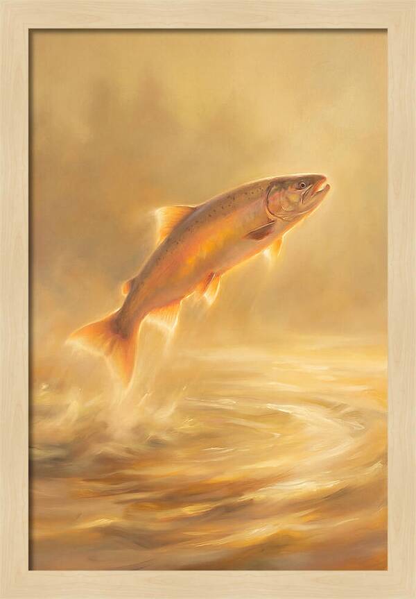 Salmon Leaping