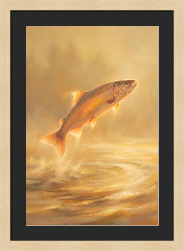 Salmon Leaping