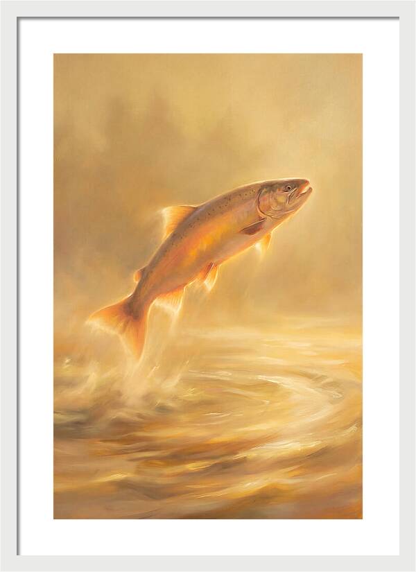 Salmon Leaping