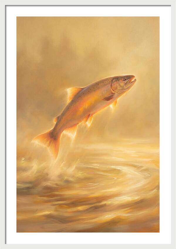 Salmon Leaping