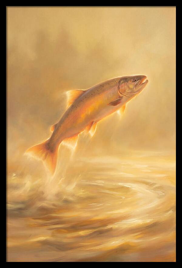 Salmon Leaping