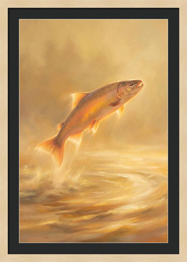 Salmon Leaping