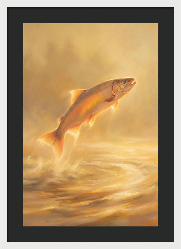 Salmon Leaping