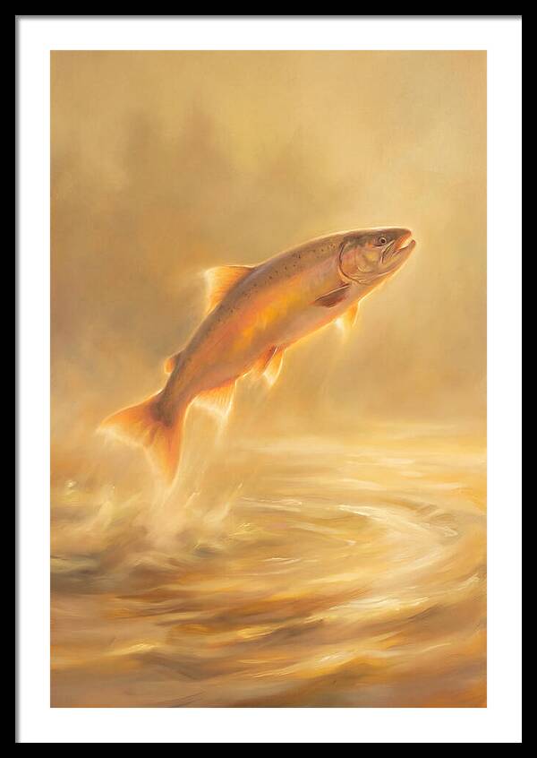 Salmon Leaping
